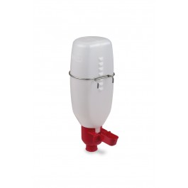 MINI DRINKER FOR POULTRY WITH BOTTLE 0.5 L