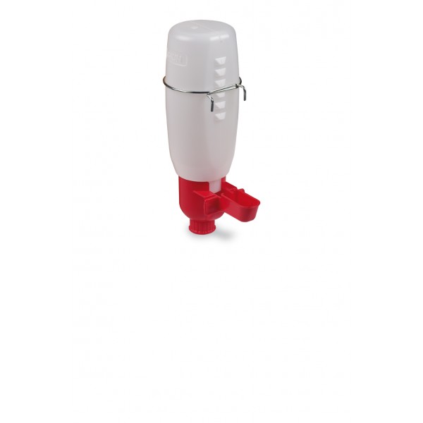 MINI DRINKER FOR POULTRY WITH BOTTLE 1 L